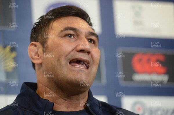 181013 - Cardiff Blues Appoint Defence Coach -Dale McIntosh who has been appointed Cardiff Blues defence coach today