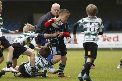 25.04.10 Cowbridge U10's v Rumney U10's - Blues Cup - Action from The Under 10's Blues' cup Final: Cowbridge v Rumney. 