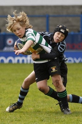 25.04.10 Cowbridge U10's v Rumney U10's - Blues Cup - Action from The Under 10's Blues' cup Final: Cowbridge v Rumney. 