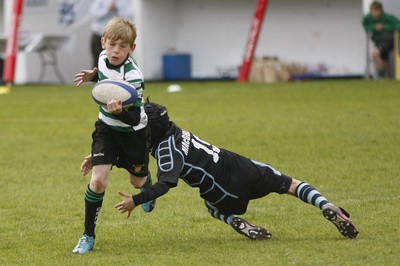 25.04.10 Cowbridge U10's v Rumney U10's - Blues Cup - Action from The Under 10's Blues' cup Final: Cowbridge v Rumney. 