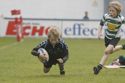 25.04.10 Cowbridge U10's v Rumney U10's - Blues Cup - Action from The Under 10's Blues' cup Final: Cowbridge v Rumney. 