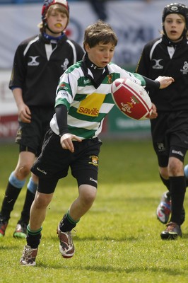 25.04.10 Cowbridge U12s v Rhiwbina U12s - Blues Cup - Action from The Under 12's Blues' cup Final: Cowbridge v Rhiwbina. 