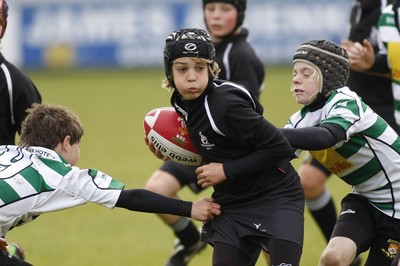 25.04.10 Cowbridge U12s v Rhiwbina U12s - Blues Cup - Action from The Under 12's Blues' cup Final: Cowbridge v Rhiwbina. 