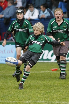 25.04.10 Rumney U11's v Gwernyfed U11's - Blues Cup - Action from The Under 11's Blues' cup Final: Rumney v Gwernyfed. 