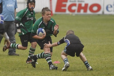 25.04.10 Rumney U11's v Gwernyfed U11's - Blues Cup - Action from The Under 11's Blues' cup Final: Rumney v Gwernyfed. 