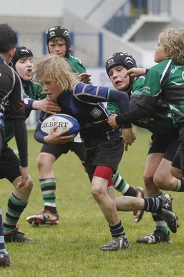 25.04.10 Rumney U11's v Gwernyfed U11's - Blues Cup - Action from The Under 11's Blues' cup Final: Rumney v Gwernyfed. 