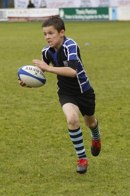 25.04.10 Rumney U11's v Gwernyfed U11's - Blues Cup - Action from The Under 11's Blues' cup Final: Rumney v Gwernyfed. 