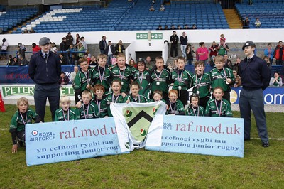 25.04.10 Rumney U11's v Gwernyfed U11's - Blues Cup -  The Under 11's Blues' cup runners' up: Gwernyfed. 