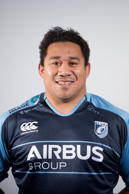 120116 - Cardiff Blues Portrait Session - Salesi Ma'afu