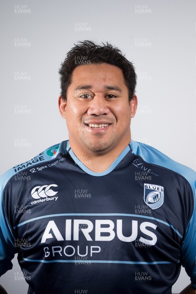 120116 - Cardiff Blues Portrait Session - Salesi Ma'afu