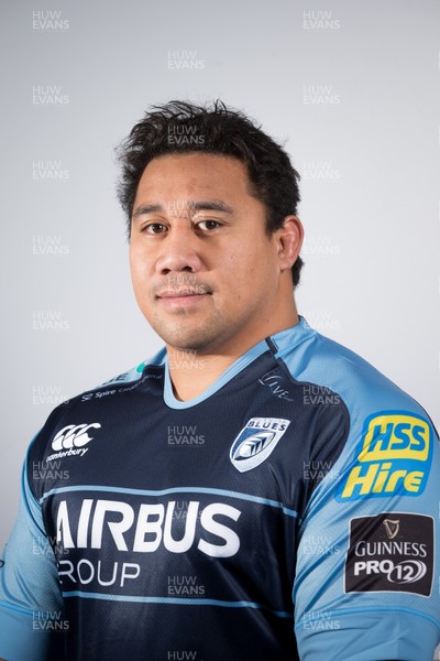 120116 - Cardiff Blues Portrait Session - Salesi Ma'afu