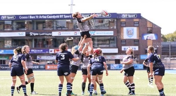010919 - Cardiff Blues v Ospreys, WRU Women's Regional Championship - Ospreys claim line out ball