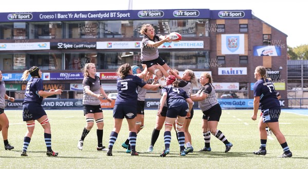 010919 - Cardiff Blues v Ospreys, WRU Women's Regional Championship - Ospreys claim line out ball