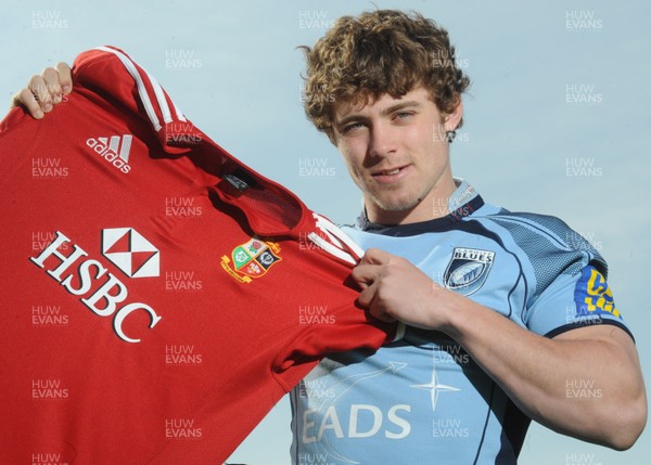 21.04.09 - Cardiff Blues British Lions - Cardiff Blues Leigh Halfpenny who has been announced in the Lions squad to tour South Africa next month. 