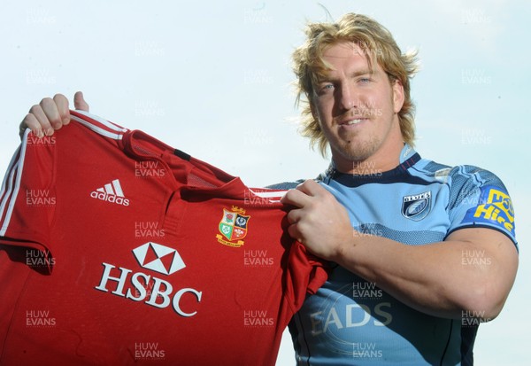 21.04.09 - Cardiff Blues British Lions - Cardiff Blues Andy Powell who has been announced in the Lions squad to tour South Africa next month. 