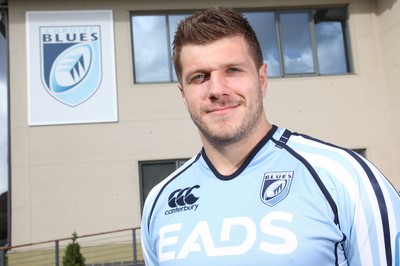 06.10.11 -  New Cardiff Blues Signings -  Blues new signing Jamie Corsi 