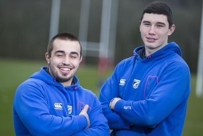 110315 - Cardiff Blues New Signings - Liam Balcher and Seb Davies