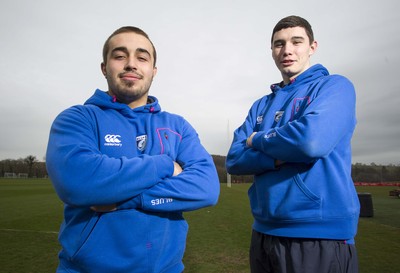 110315 - Cardiff Blues New Signings - Liam Balcher and Seb Davies