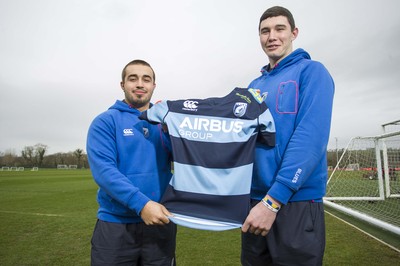 110315 - Cardiff Blues New Signings - Liam Balcher and Seb Davies