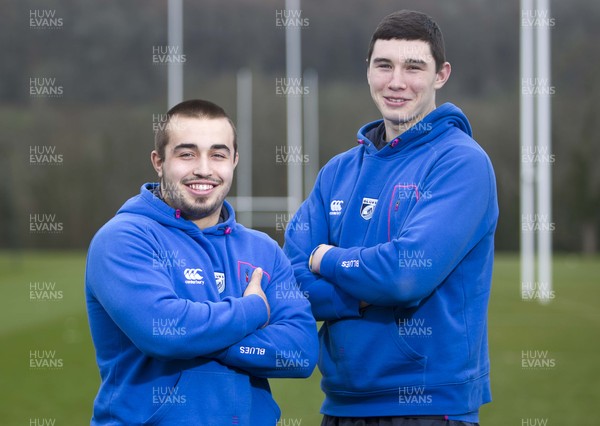 110315 - Cardiff Blues New Signings - Liam Balcher and Seb Davies