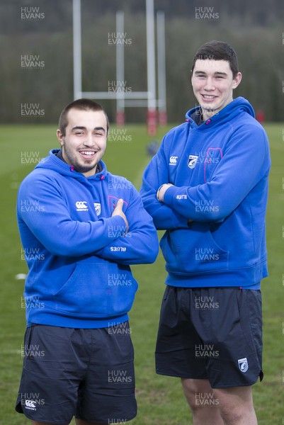 110315 - Cardiff Blues New Signings - Liam Balcher and Seb Davies