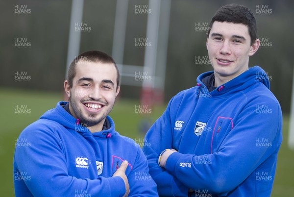 110315 - Cardiff Blues New Signings - Liam Balcher and Seb Davies