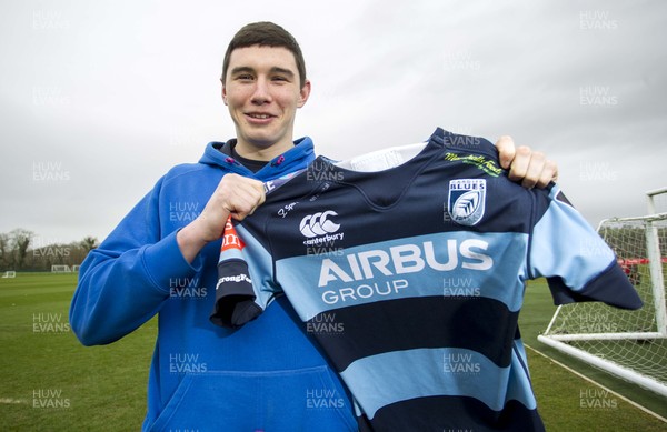 110315 - Cardiff Blues New Signings - Seb Davies