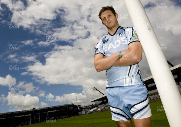 110712 - Cardiff Blues New Signings -Cardiff Blues new signing Jason Tovey