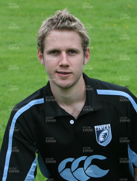 05.07.07 - Cardiff Blues Squad Portraits 2007/2008 - Andy Watts (Match Analyst) 