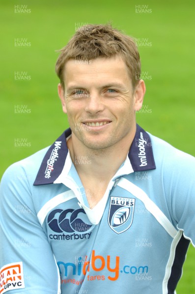 05.07.07 - Cardiff Blues Squad Portraits 2007/2008 - Ben Blair 