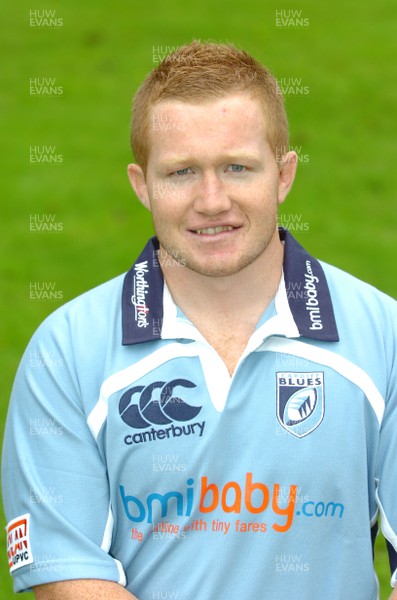 05.07.07 - Cardiff Blues Squad Portraits 2007/2008 - Duane Goodfield 