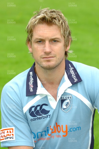 05.07.07 - Cardiff Blues Squad Portraits 2007/2008 - Jamie Robinson 