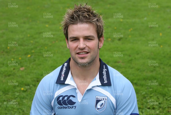 05.07.07 - Cardiff Blues Squad Portraits 2007/2008 - Tal Selley 