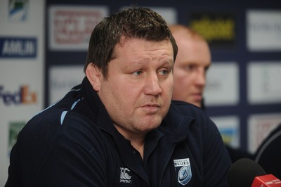 Cardiff Blues Press Conference 120110