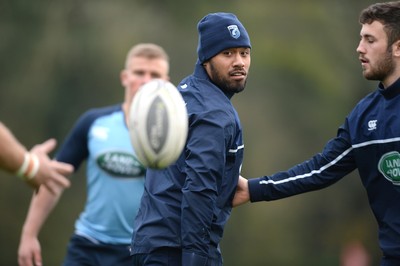 Cardiff Blues Rugby Training 011116