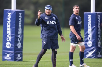 Cardiff Blues Rugby Training 171013