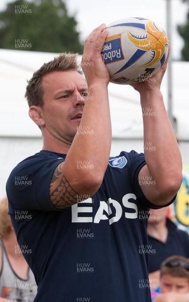 240713 - Cardiff Blues training session at The Royal Welsh Show