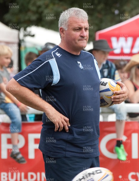 240713 - Cardiff Blues training session at The Royal Welsh Show