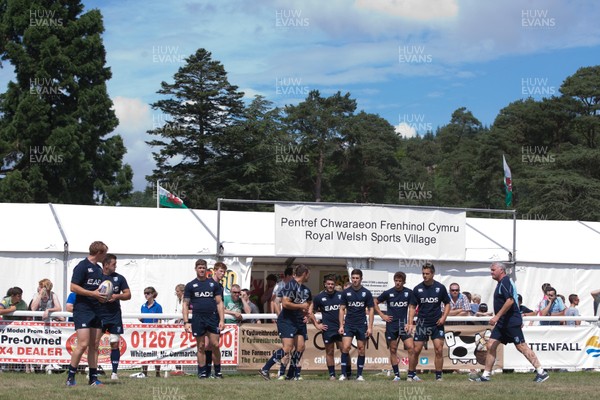 240713 - Cardiff Blues training session at The Royal Welsh Show