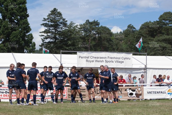 240713 - Cardiff Blues training session at The Royal Welsh Show