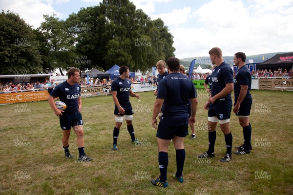 240713 - Cardiff Blues training session at The Royal Welsh Show