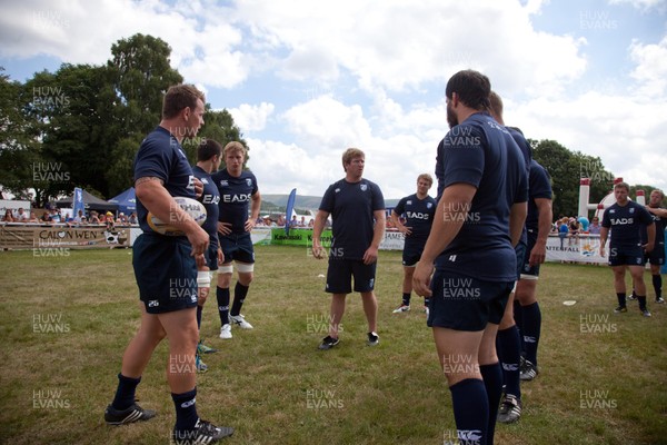 240713 - Cardiff Blues training session at The Royal Welsh Show