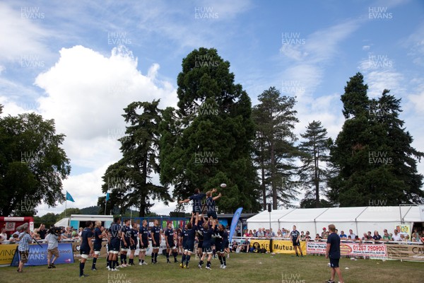 240713 - Cardiff Blues training session at The Royal Welsh Show