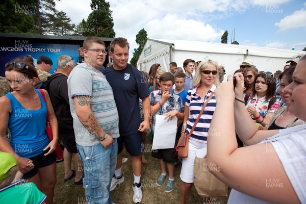 240713 - Cardiff Blues training session at The Royal Welsh Show