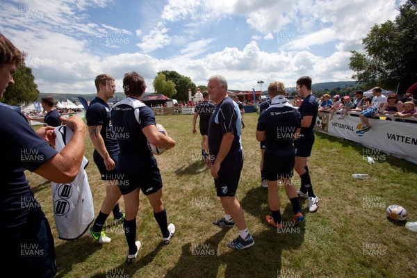 240713 - Cardiff Blues training session at The Royal Welsh Show