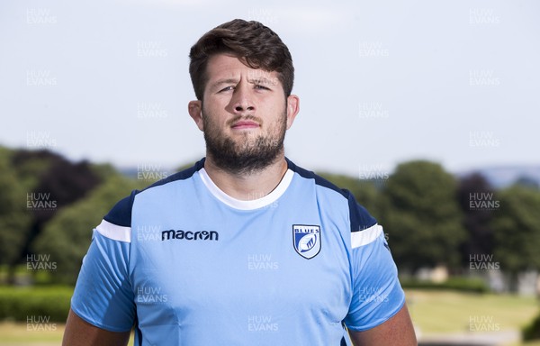 030718 - Cardiff Blues - Picture shows Blues new signing Rory Thornton