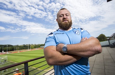 030718 - Cardiff Blues - Picture shows Blues new signing Dmitri Arhip