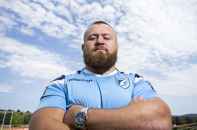 030718 - Cardiff Blues - Picture shows Blues new signing Dmitri Arhip