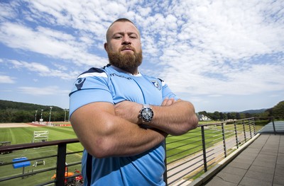 030718 - Cardiff Blues - Picture shows Blues new signing Dmitri Arhip