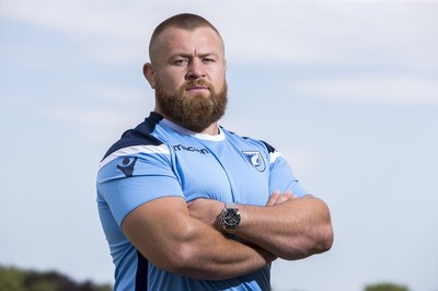 030718 - Cardiff Blues - Picture shows Blues new signing Dmitri Arhip